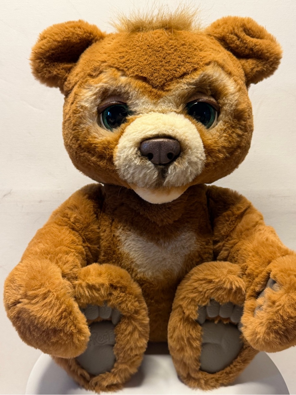 Plush Brown Bear Stuffed Toy - Soft Cuddly Kids Plush